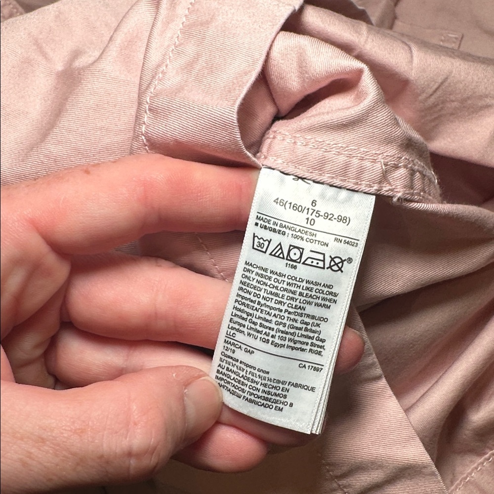 Gap Long Sleeve Button Down Primitive Utility Rom… - image 7